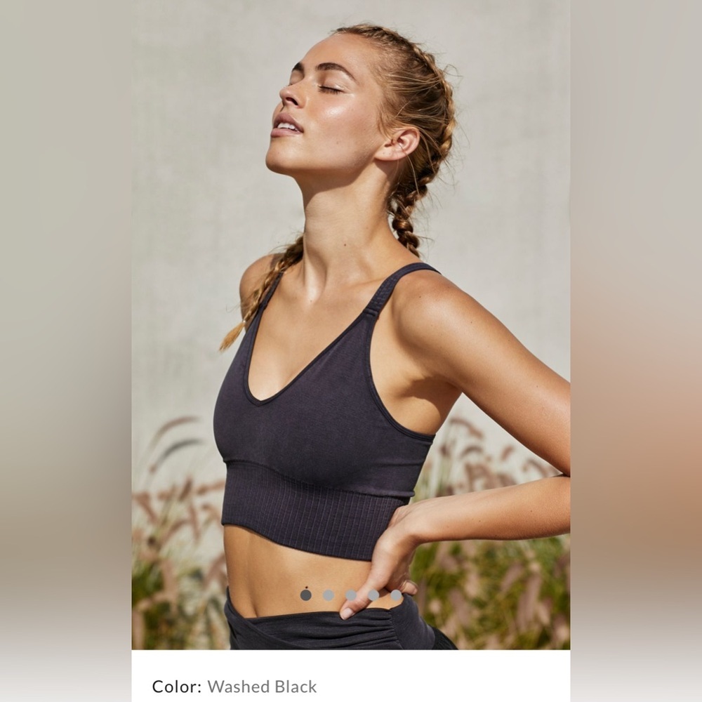 Free People Movement Good Karma Crop Tank.NWOT